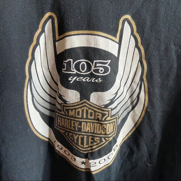 Harley Davidson anniversary graphic T-shirt - Picture 4 of 10